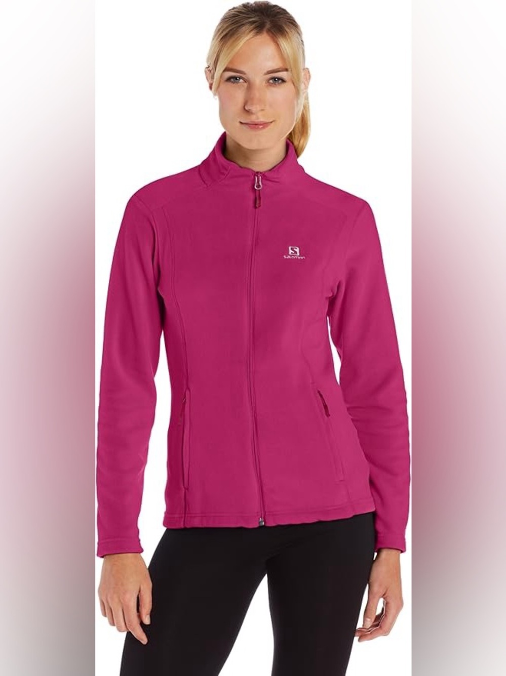 Salomon Nova Soft Shell Jacket Lightweight Outdoor Hiking Women Size M